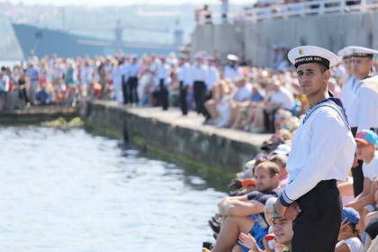 Парад ВМФ в Севастополе